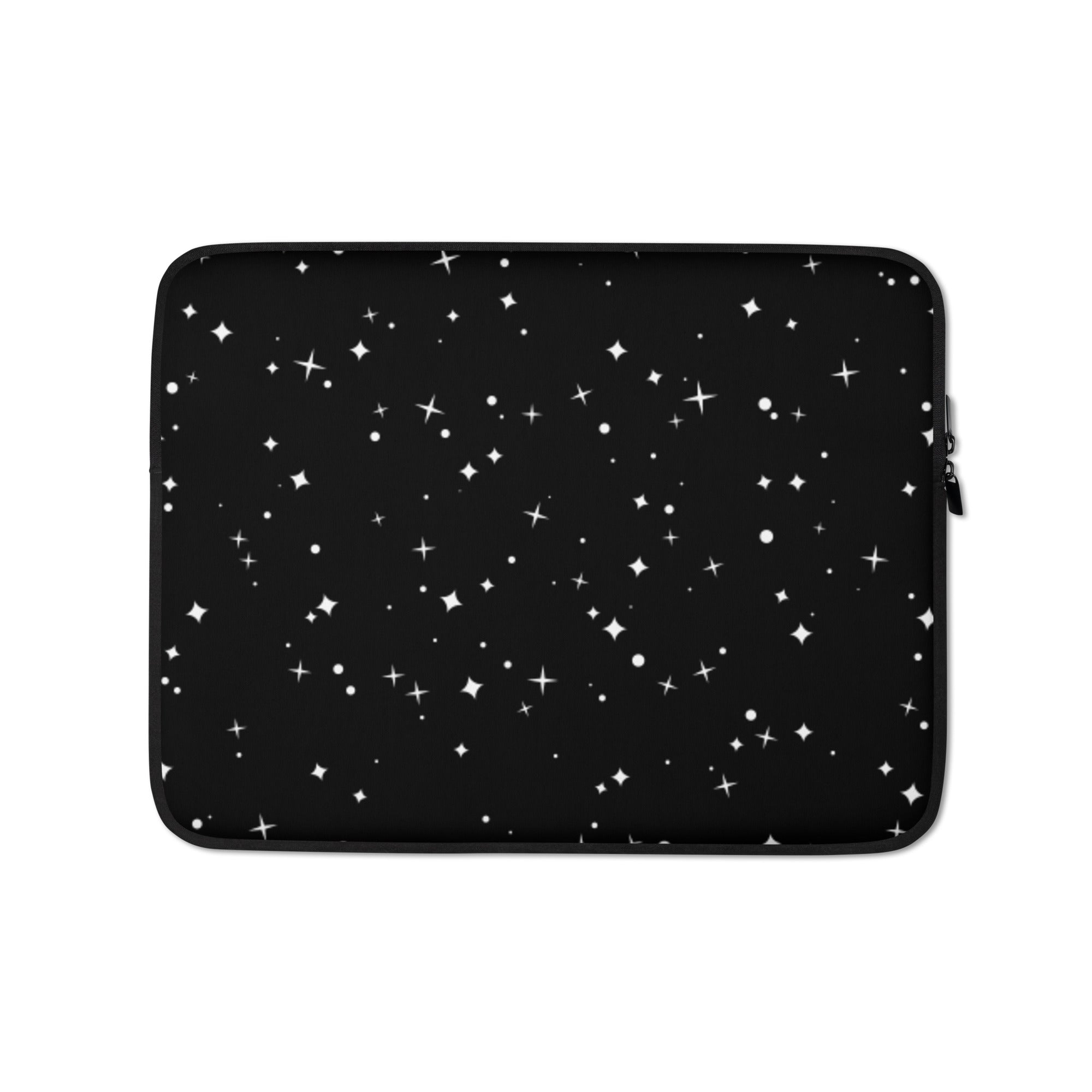 Star Black & White Laptop Sleeve - 13 Inch