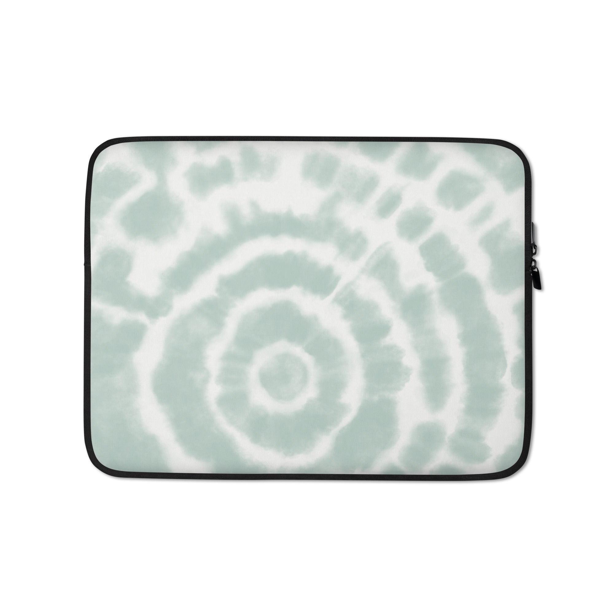 Tie Dye Green Laptop Sleeve - 13 Inch