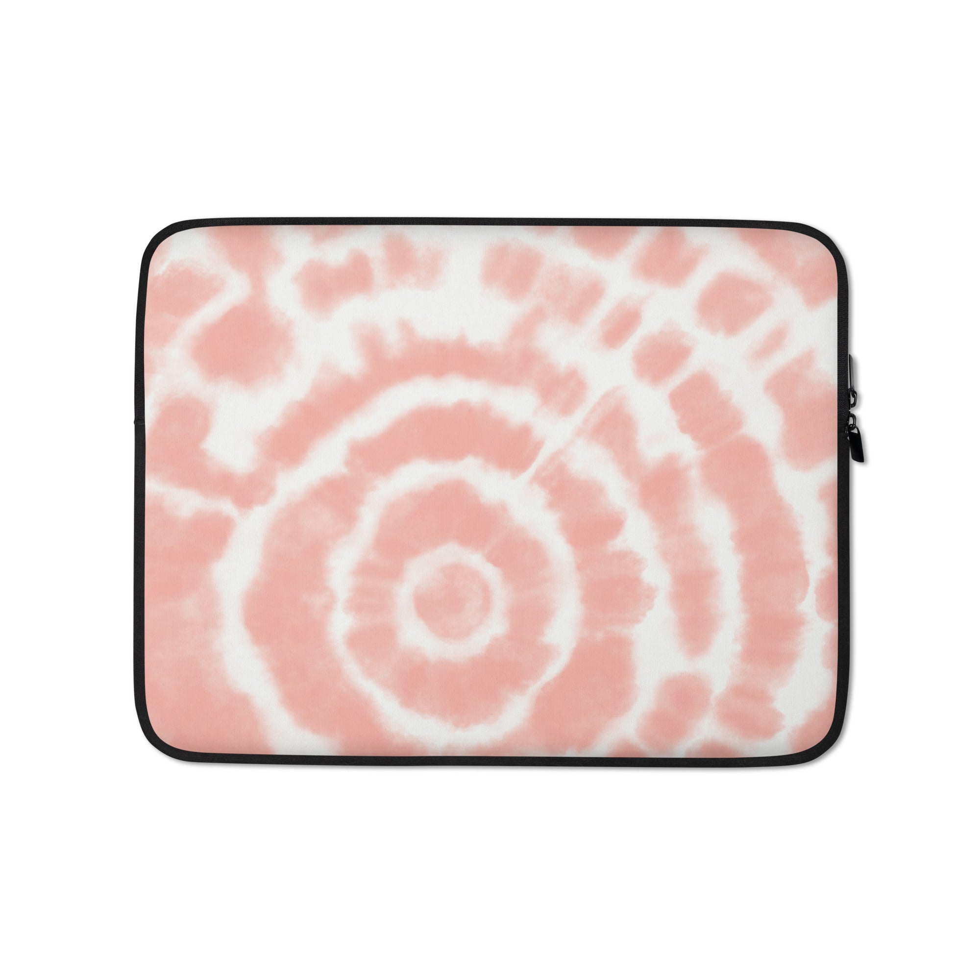 Tie Dye Rose Bud Pink Laptop Sleeve - 13 Inch