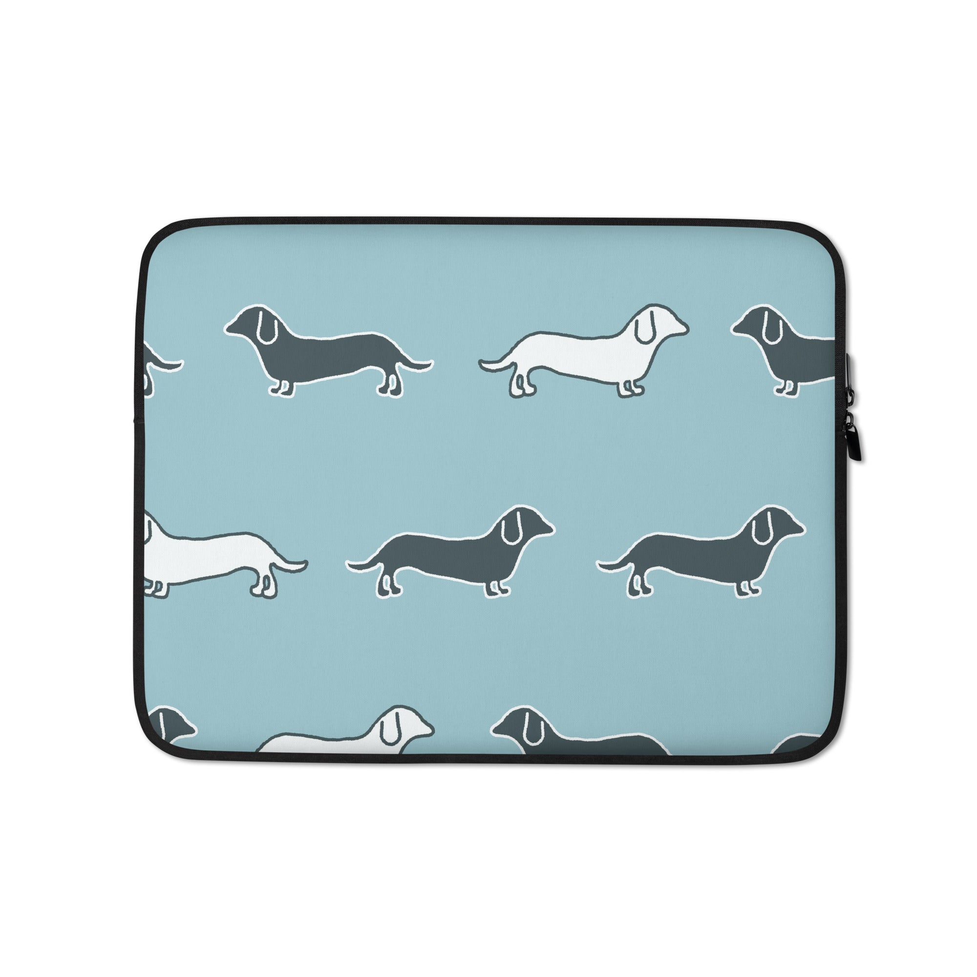 Cute Sausage Dog Laptop Sleeve - 13 Inch