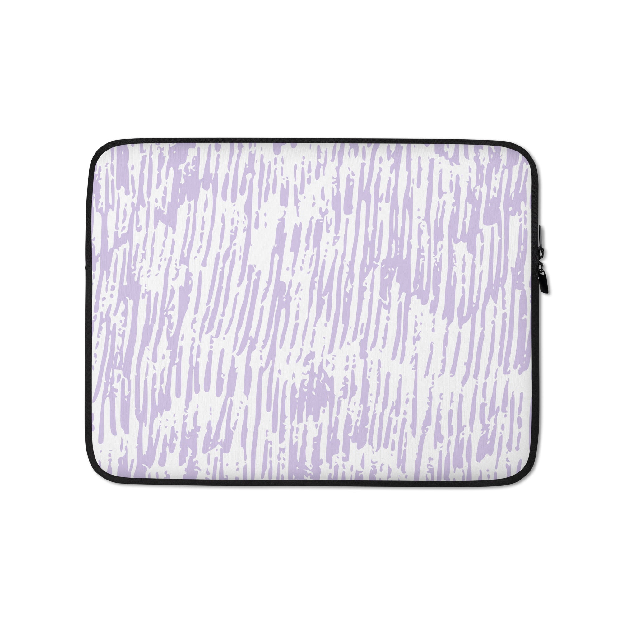 Purple Abstract Lines Laptop Sleeve - 13 Inch