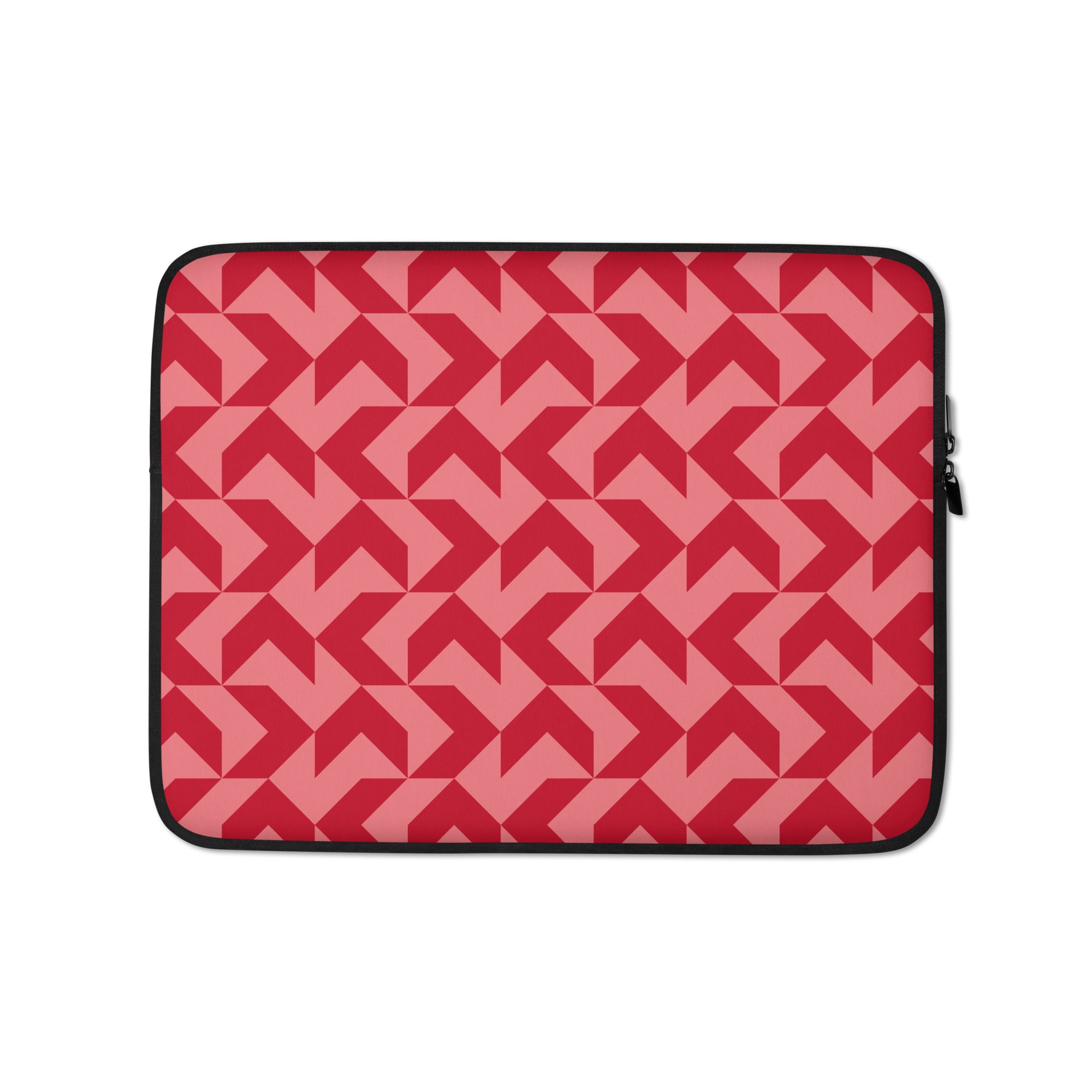 Red Arrow Geometric Laptop Sleeve - 13 Inch