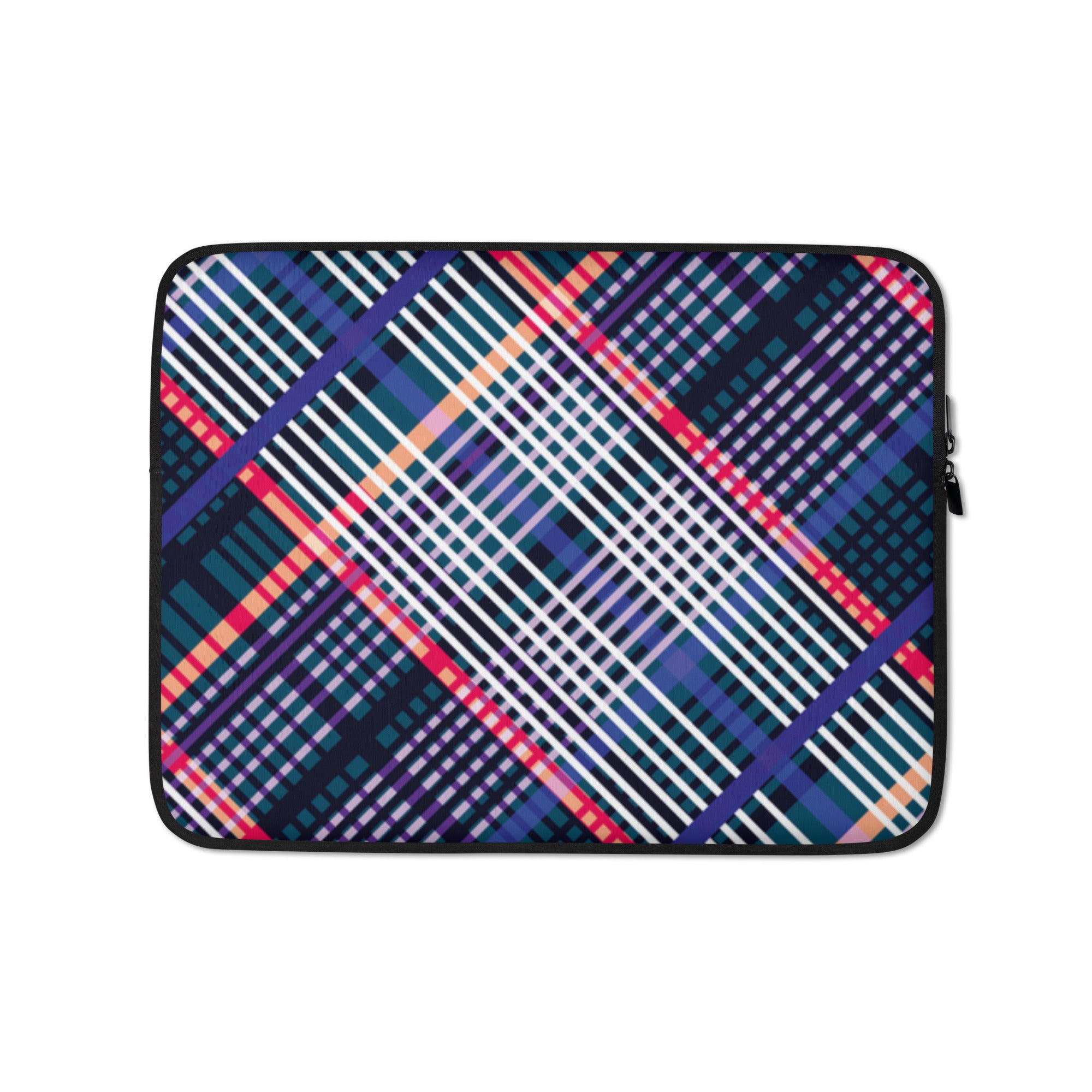 Colourful Tartan Laptop Sleeve - 13 Inch