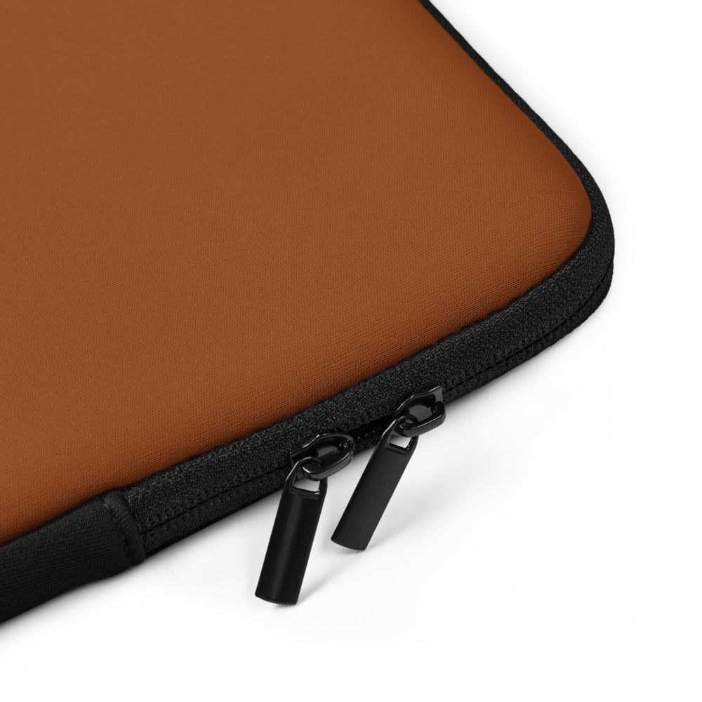 Cumin Brown Standard Laptop Sleeve - 13 Inch