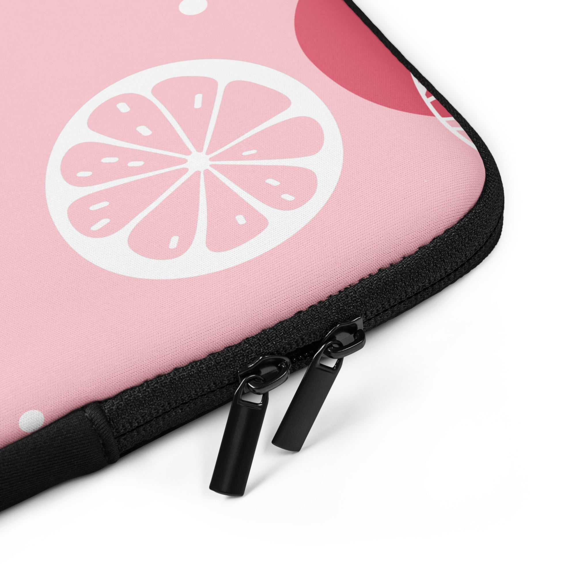 Pink Grapefruit Laptop Sleeve - 13 Inch