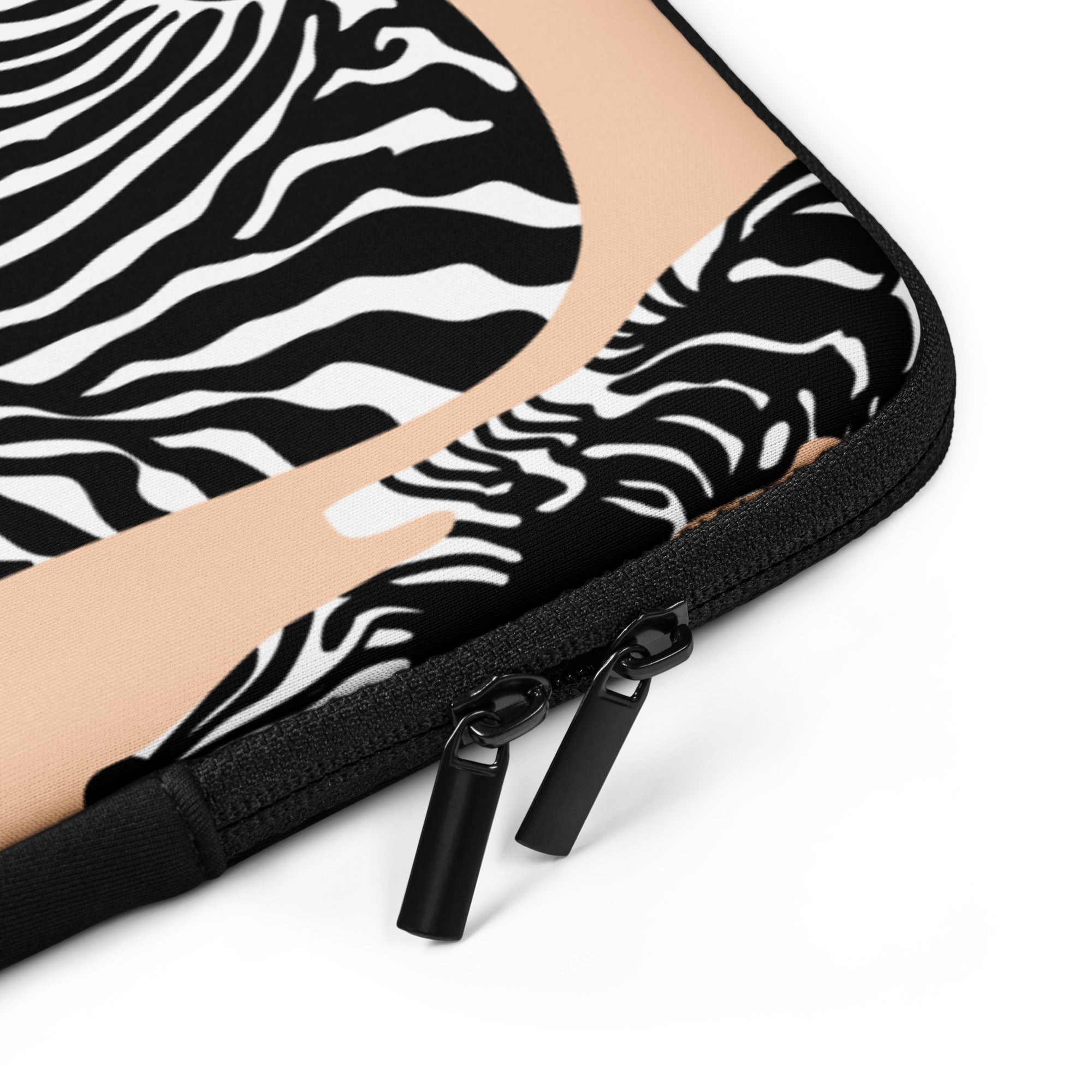 Funky Zebra Laptop Sleeve - 15 Inch