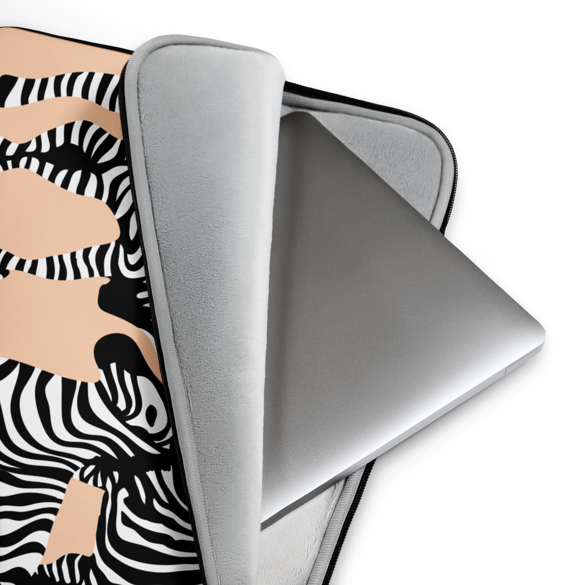 Funky Zebra Laptop Sleeve - 13 Inch