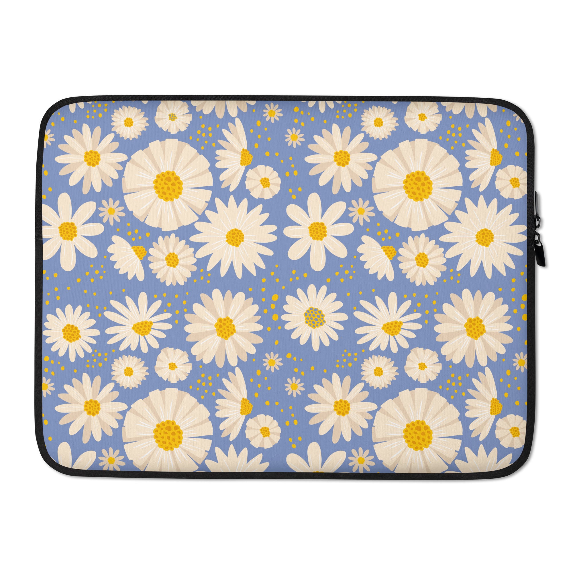 Daisy Floral Laptop Sleeve - 15 Inch