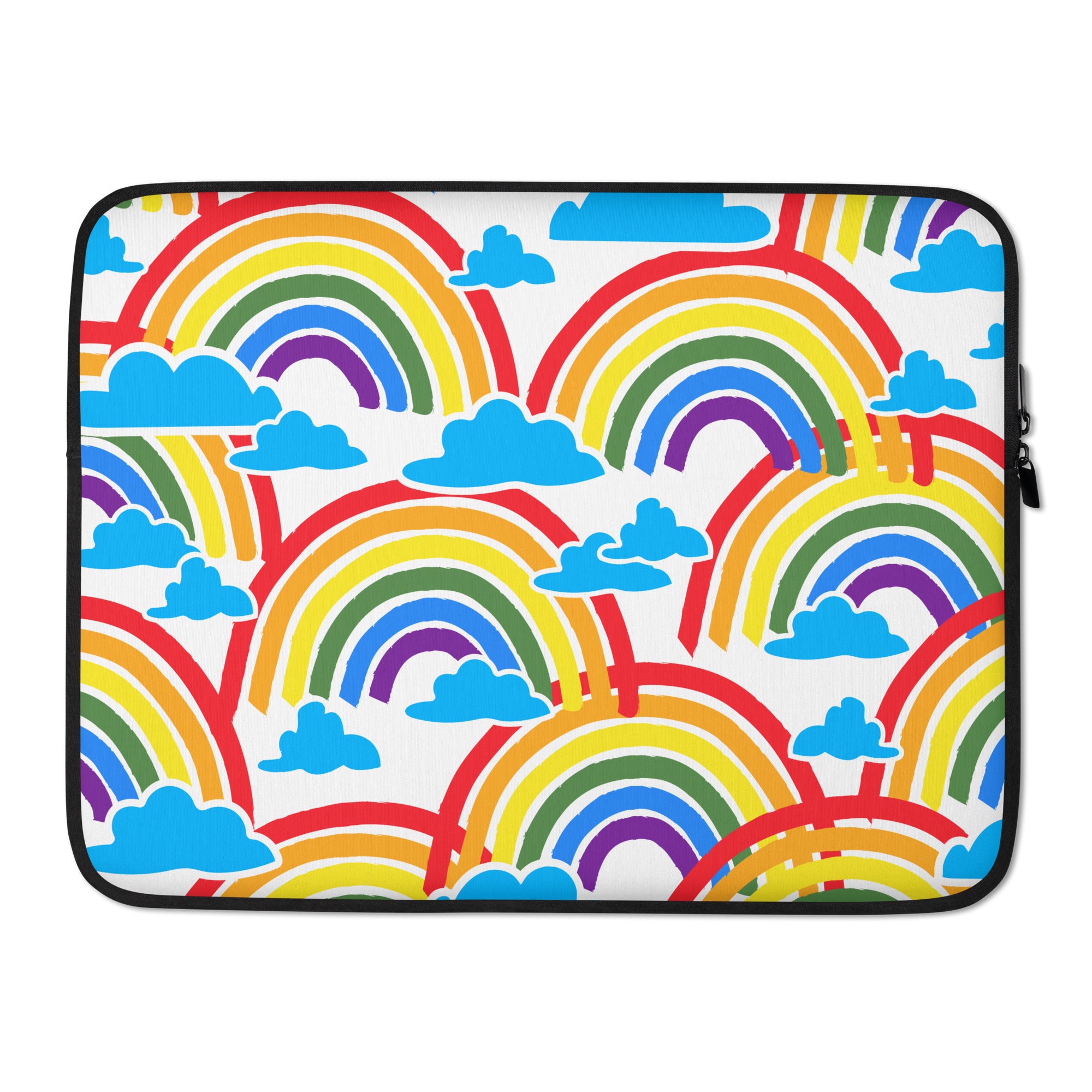 Rainbows & Clouds Laptop Sleeve - 15 Inch