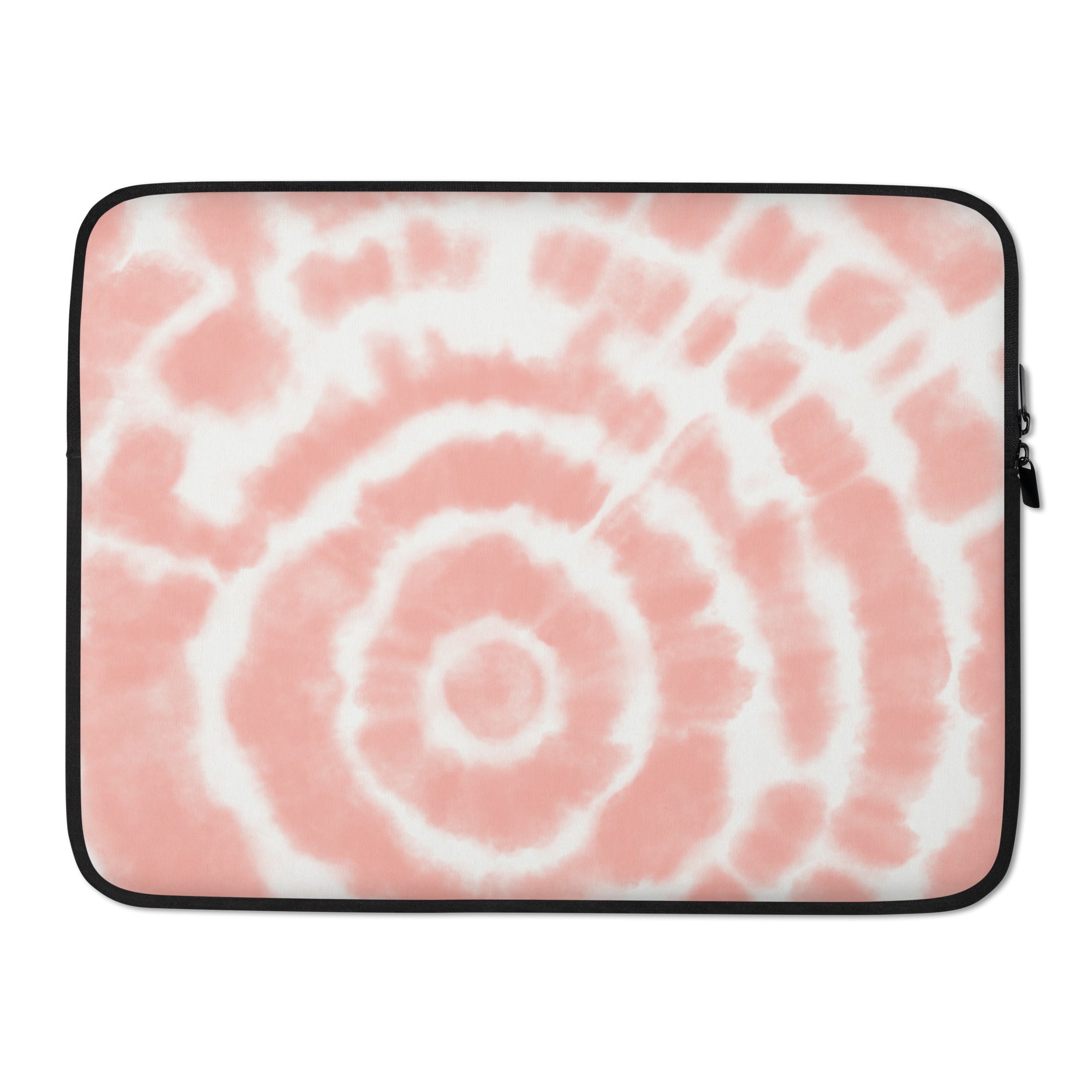 Tie Dye Rose Bud Pink Laptop Sleeve - 15 Inch