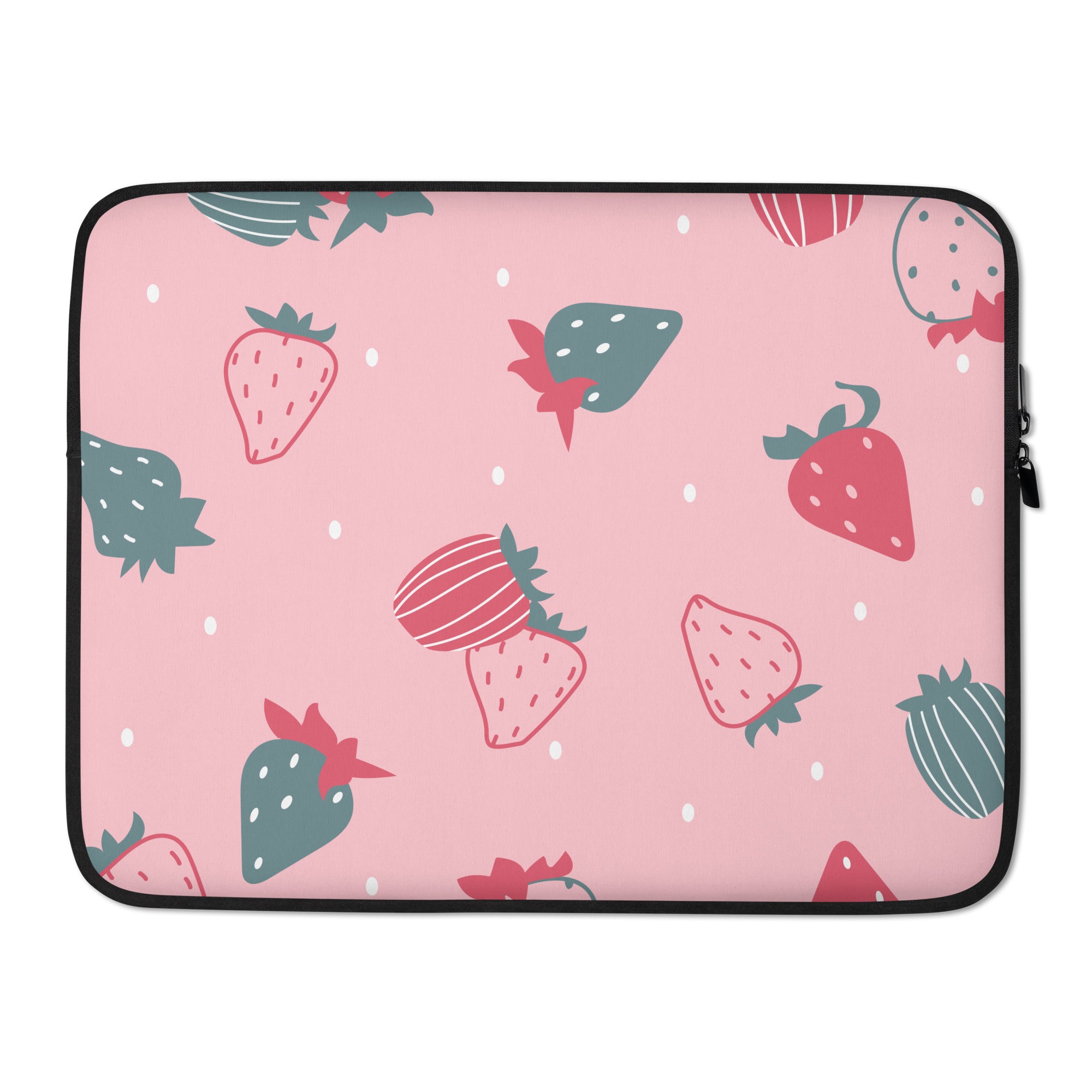 Summer Strawberry Laptop Sleeve - 15 Inch