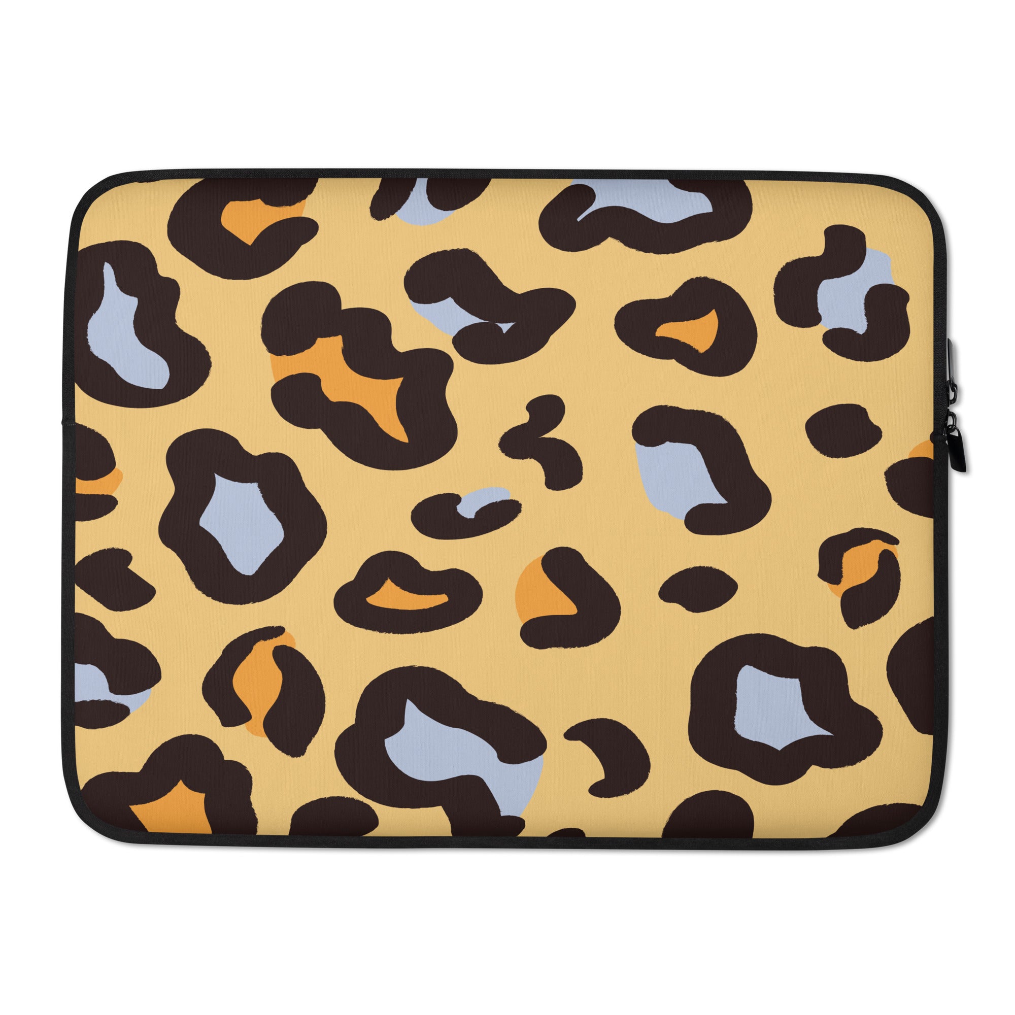 Colourful Leopard Print Laptop Sleeve - 15 Inch