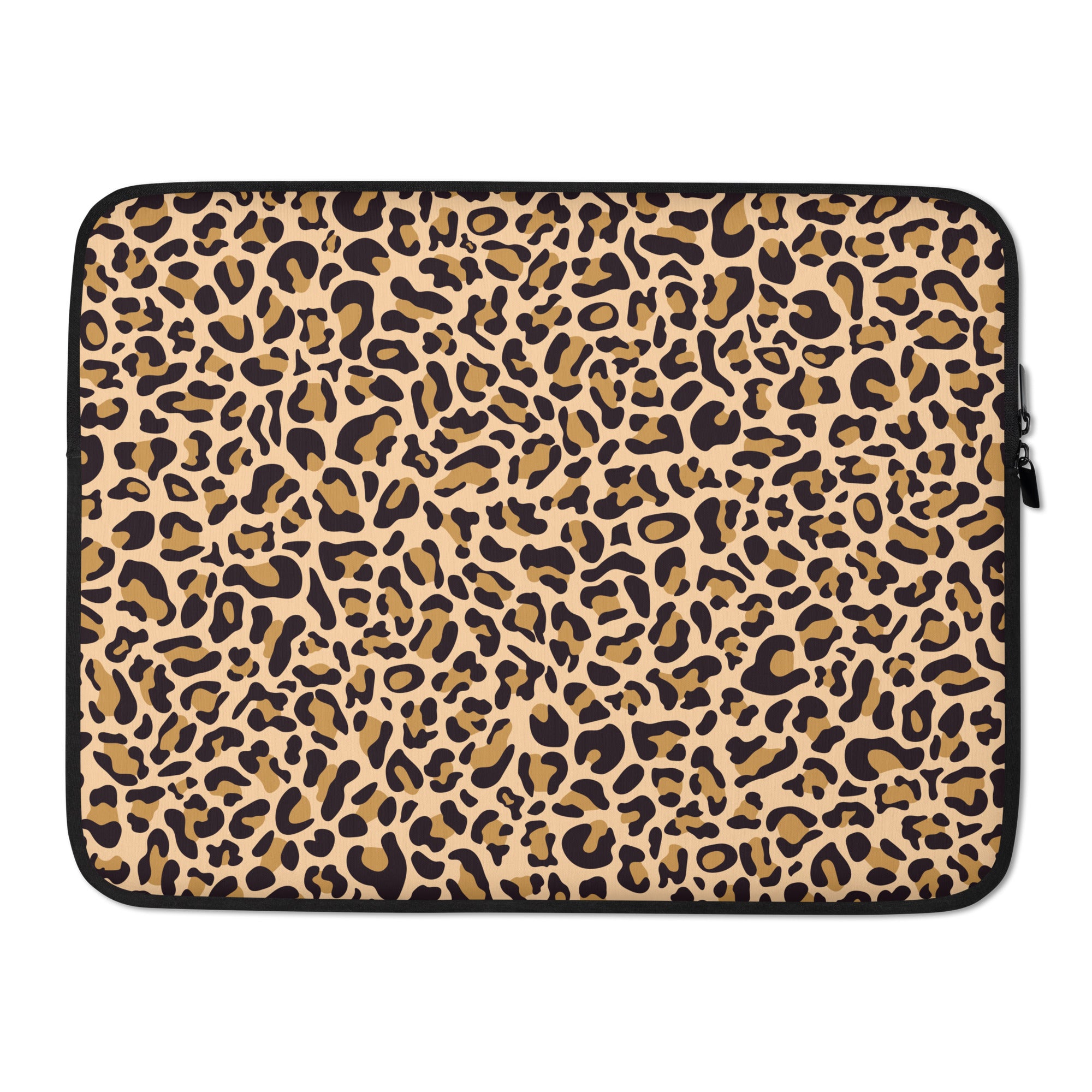 Classic Leopard Print Laptop Sleeve - 15 Inch