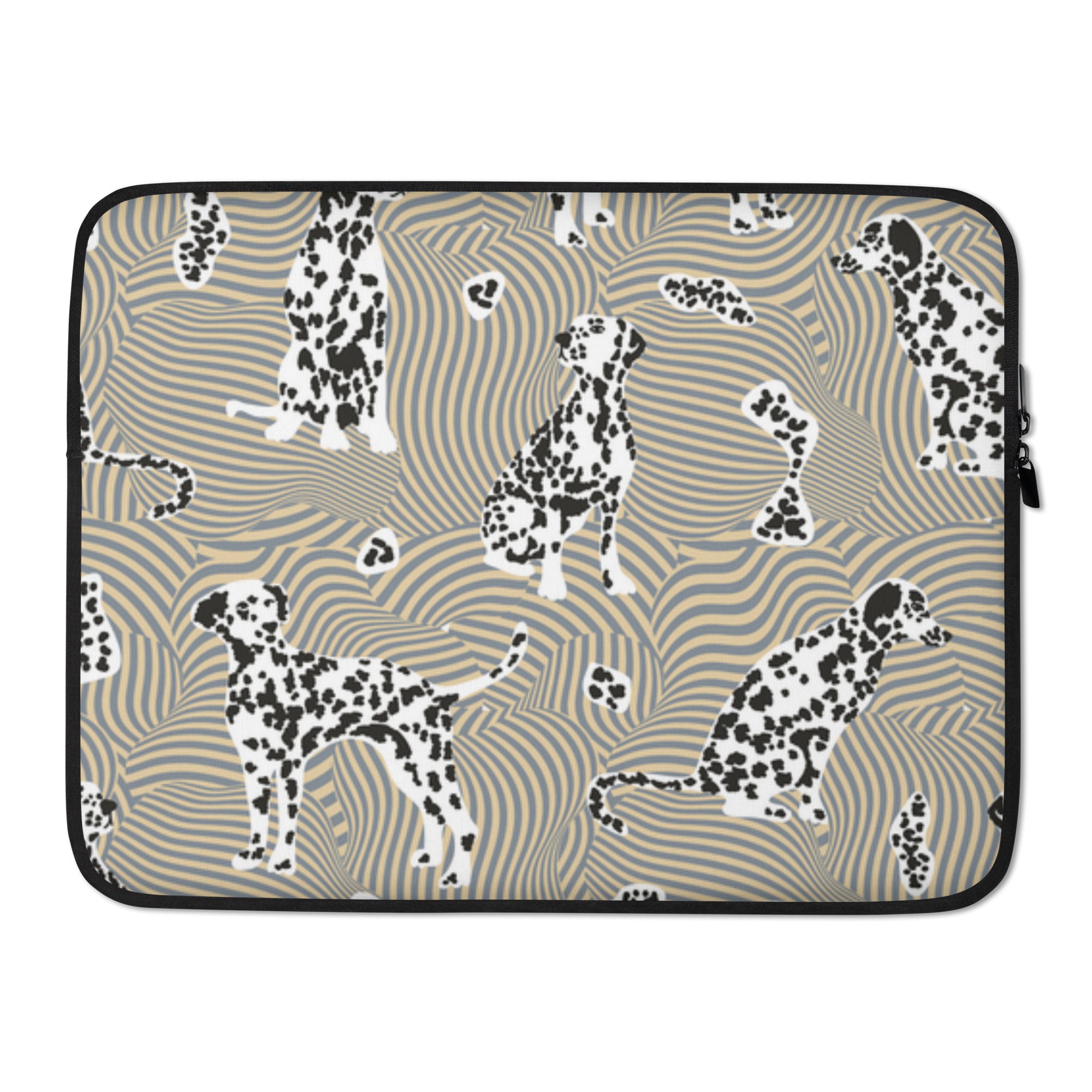 Cute Dalmatian Dog Laptop Sleeve - 15 Inch