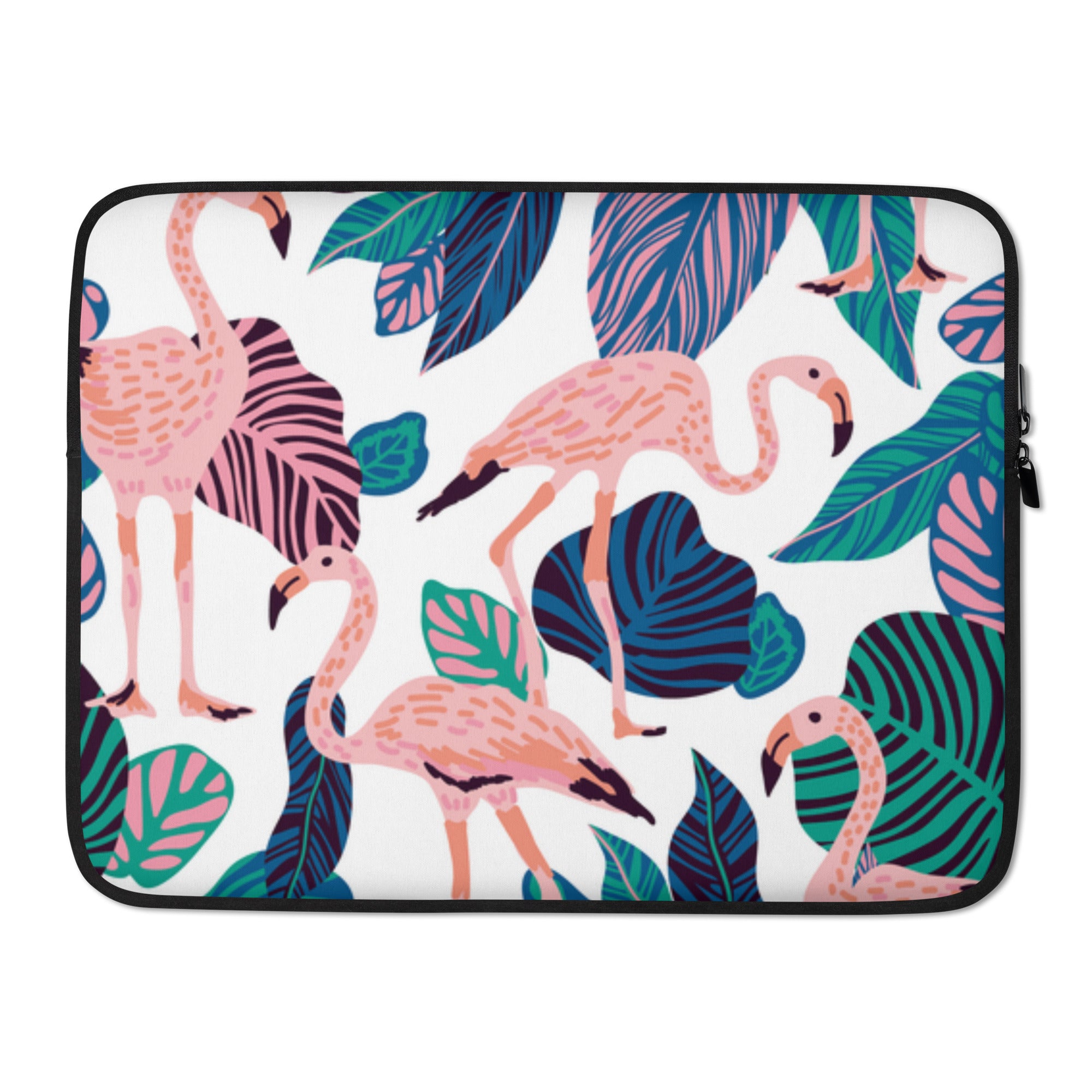 Pink Flamingo Laptop Sleeve - 15 Inch