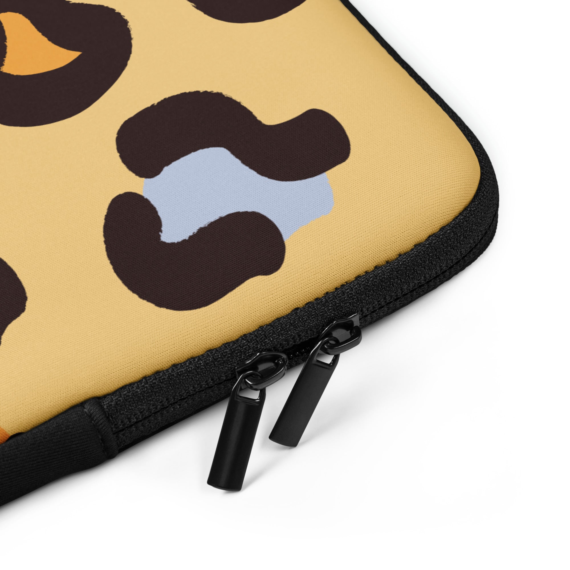 Colourful Leopard Print Laptop Sleeve - 13 Inch