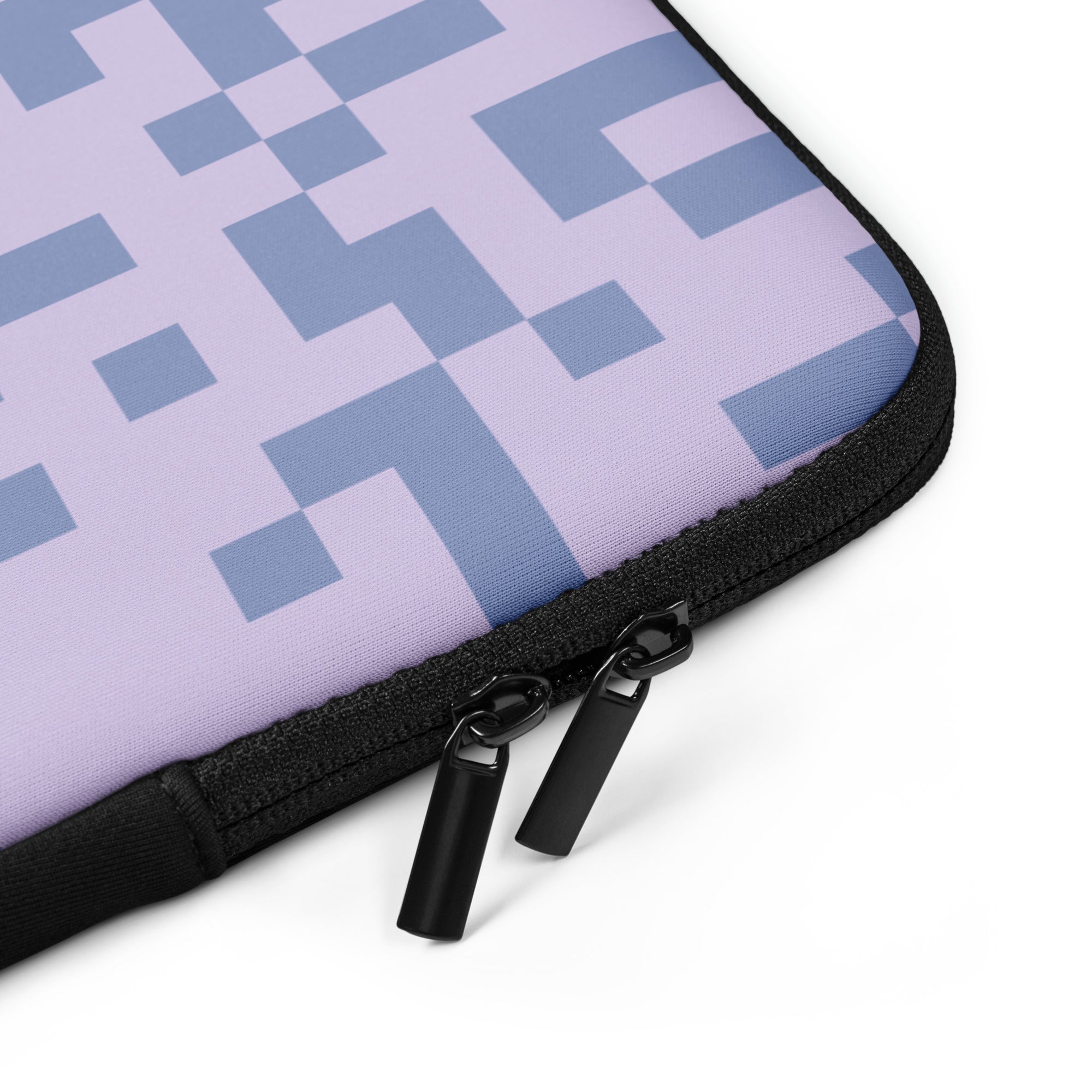 Purple Pixels Laptop Sleeve - 15 Inch