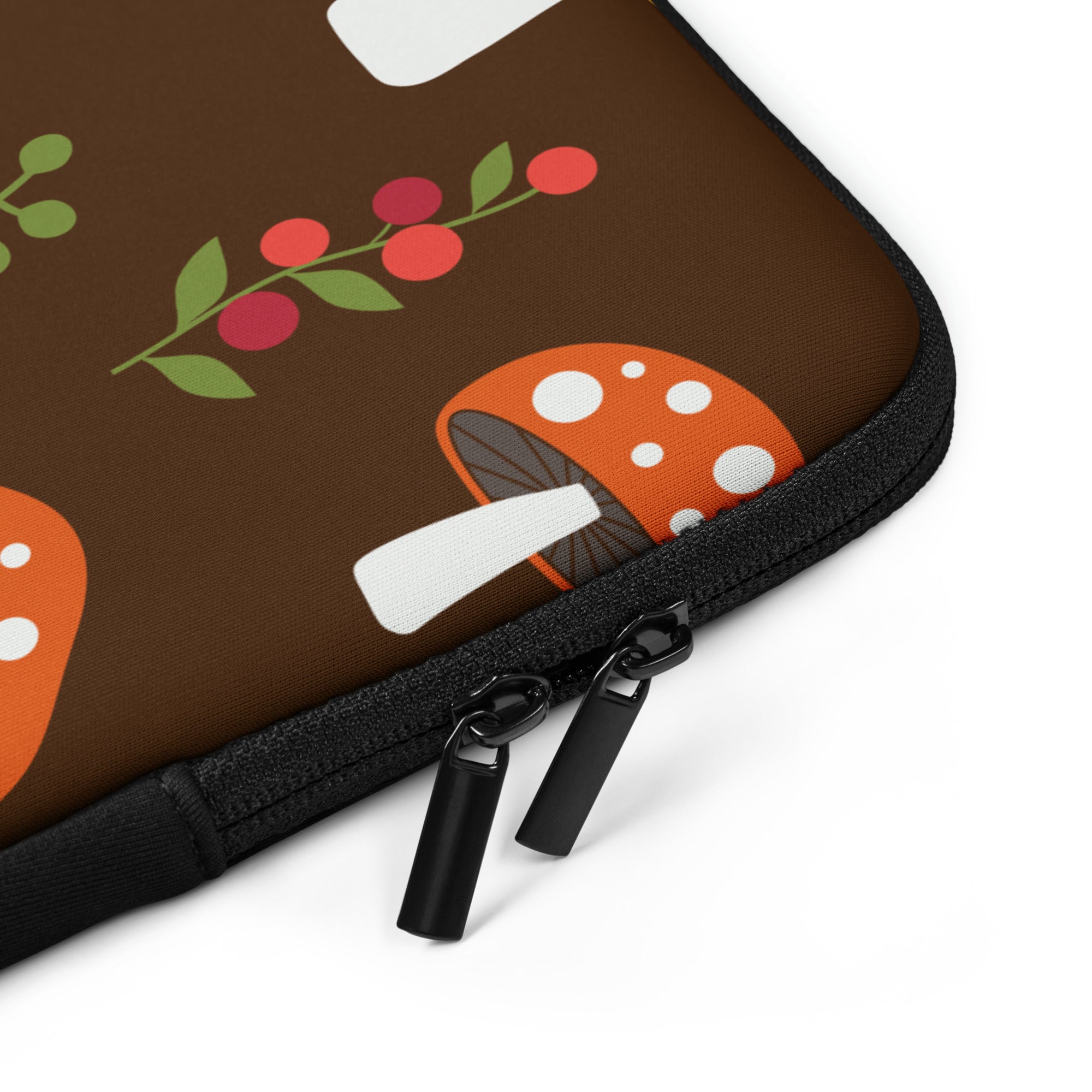 Toadstool Mushroom Laptop Sleeve - 13 Inch