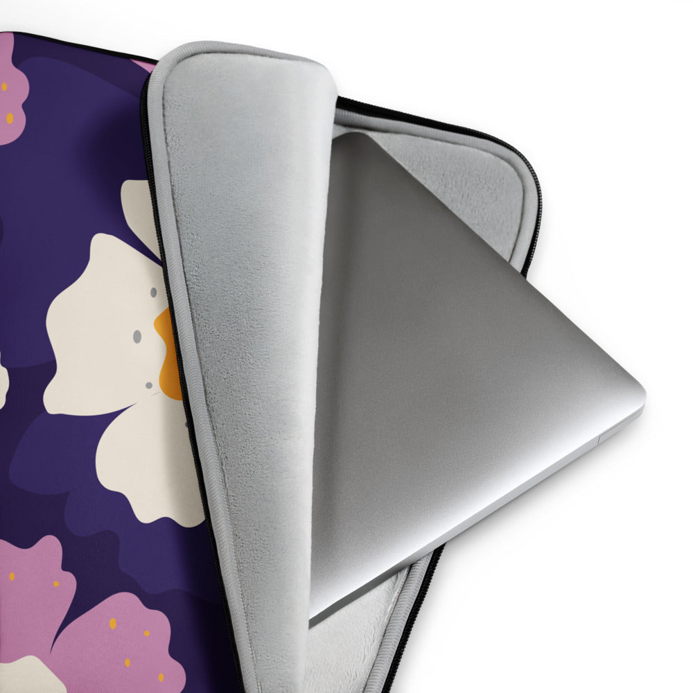 Bright Floral Laptop Sleeve - 15 Inch