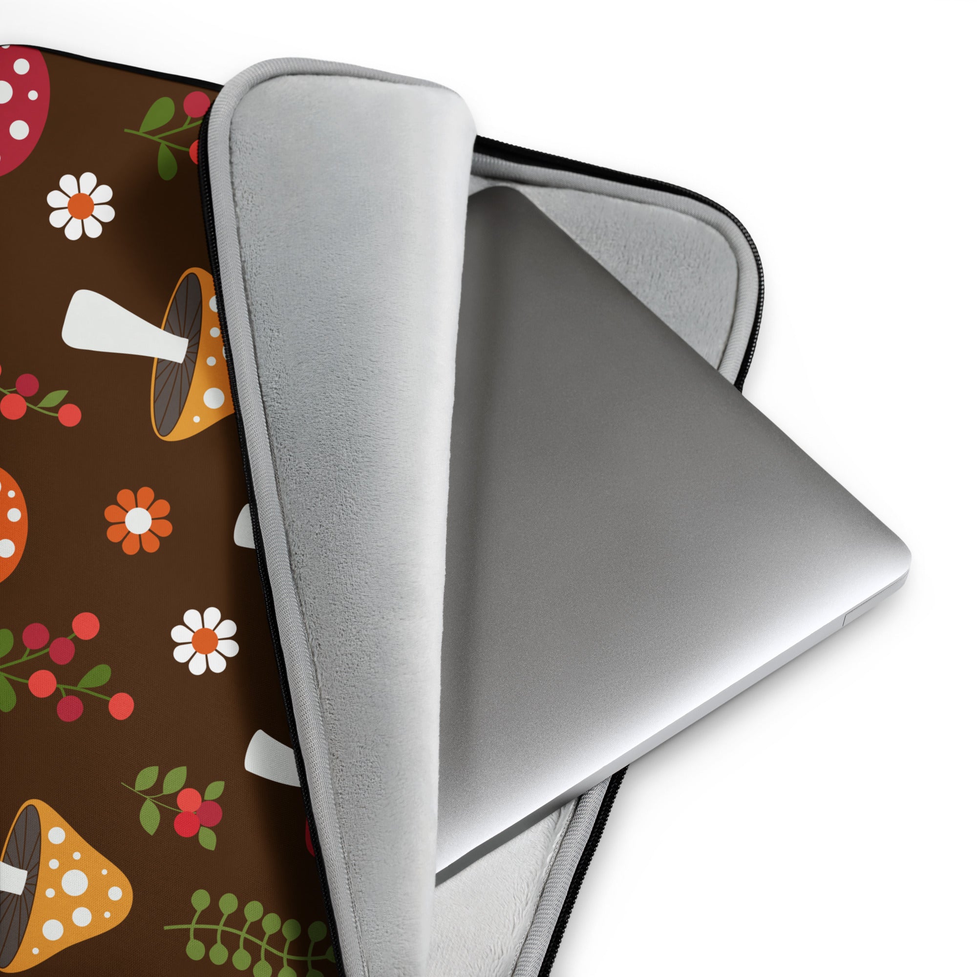 Toadstool Mushroom Laptop Sleeve - 13 Inch